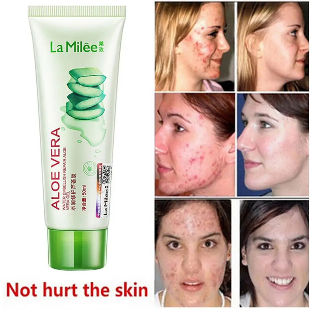 50 г алоэ вера увлажняющий гель крем по уходу за кожей лица для депиляции лечения
