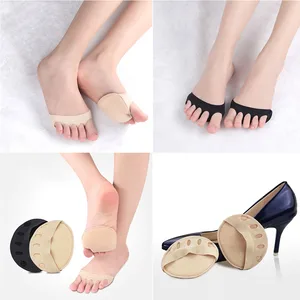 Imported 1pair Forefoot Metatarsal Pads Pain Relief Orthotics Foot Massage Anti-slip Protector High Heel Elas