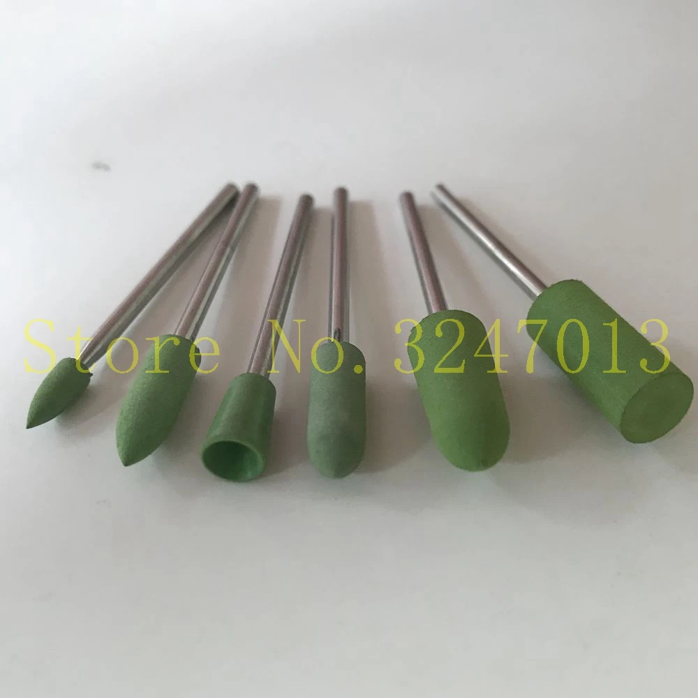 12 шт./пакет HP силиконовая насадка для полировки камень ювелирных изделий |