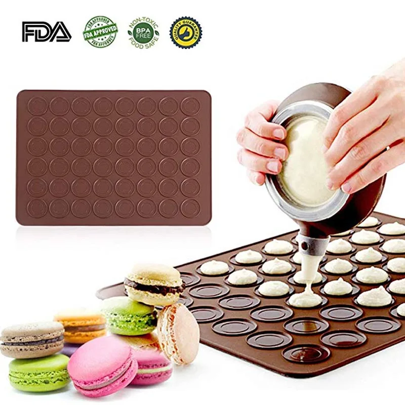 48 отверстий макароны силиконовые коврик формы для выпечки аксессуары