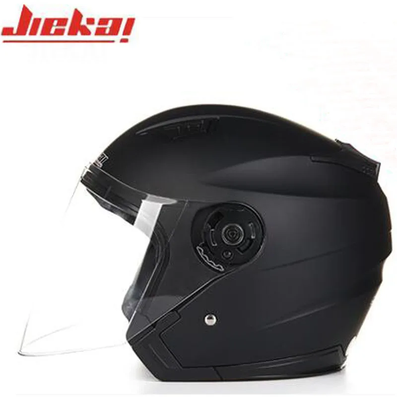 JIEKAI Motorcycle Open Face Helmet capacete para motocicleta cascos with Dual lens Motorbike Scooter Riding | Автомобили и