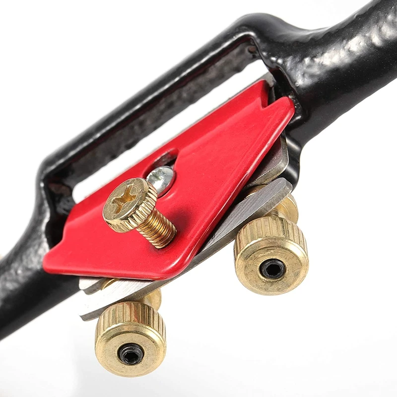 

3 PCS 9 Inches Adjustable SpokeShave with Flat Base and with Metal Blade for Wood Working, Wood Craft, Wood Carving