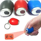 Портативные часы с цифровой проекцией, светодиодные часы с проектором времени, ночные часы, цифровые аналогово-цифровые часы, домашний декор