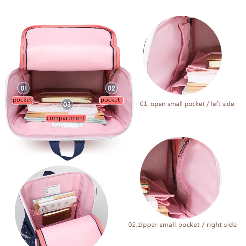 SUN EIGHT PU Leather School Bags Anti-gravity Straps Backpack For Kid Orthopedic Schoolbag Mochila Infantil