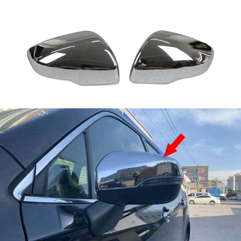 Хромированная накладка на зеркало заднего вида автомобиля боковое Кепки