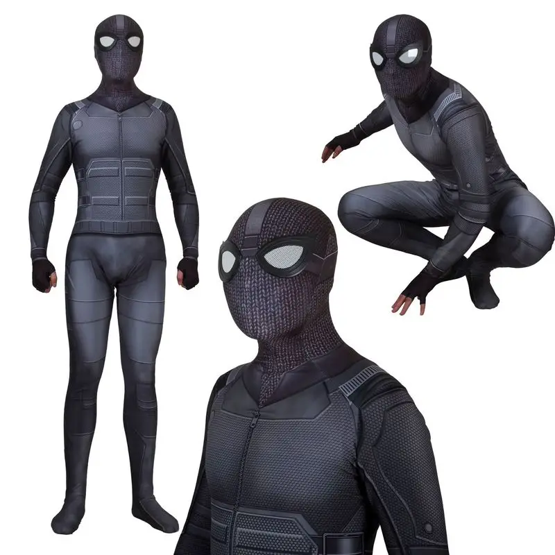 Оптовая продажа Хэллоуин Spider man костюмы для взрослых/дети новый костюм Человека