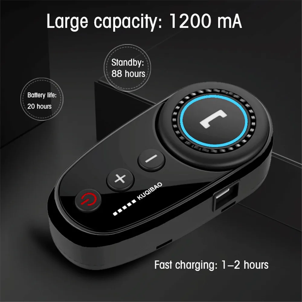 

Беспроводная Bluetooth-гарнитура K10, IP67, 1200 мА · ч