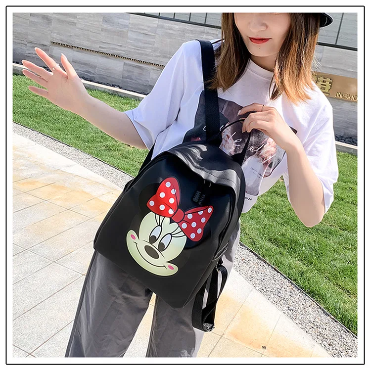 Детский Маленький дорожный рюкзак Disney милый школьный ранец принцессы с Микки и