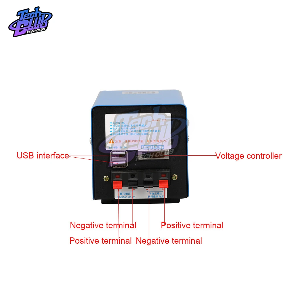 Портативный генератор с USB-зарядкой и ручкой для кемпинга на природе выживания 20