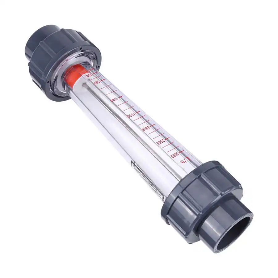 Flowmeter Plastic Tube Type LZS to 25 Flow Meter 300 3000L/H Water Rotameter Sensors Measurement Access | Инструменты