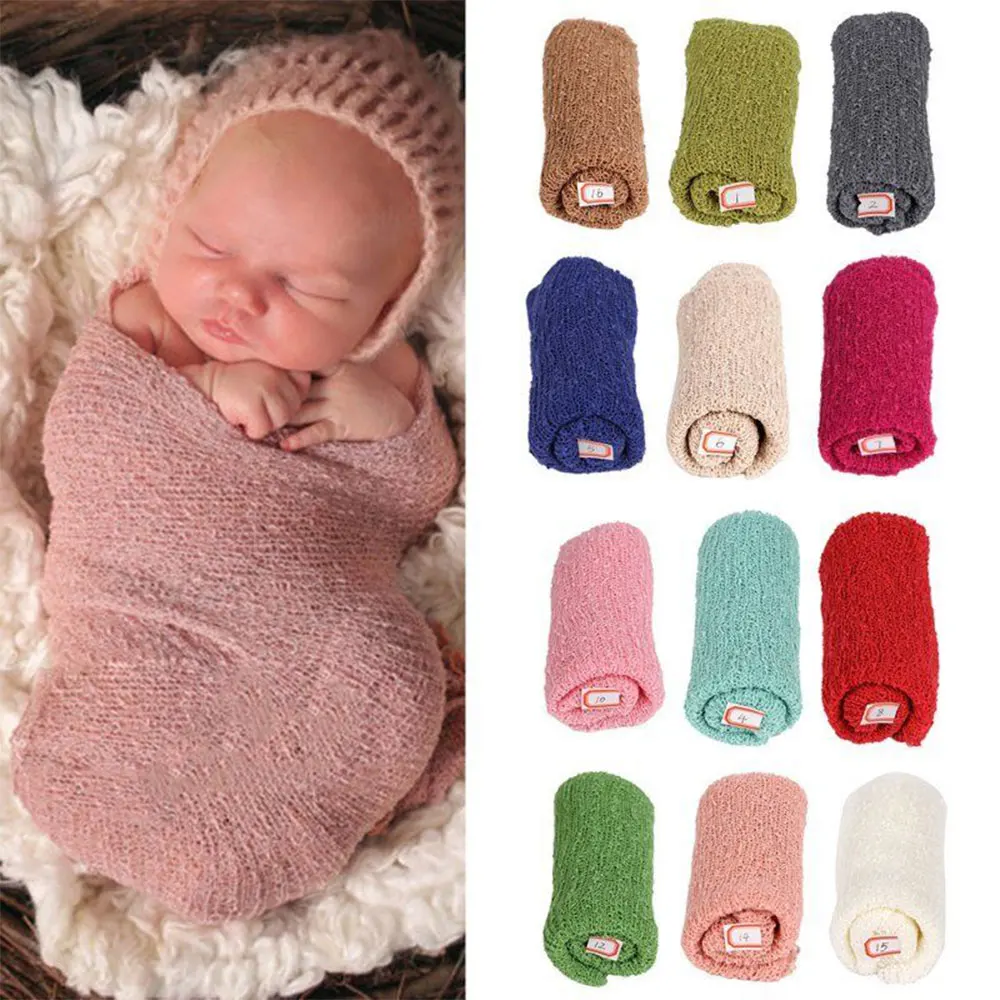 Растягивающаяся трикотажная обертка 40*150 см одежда для малышей обертывание