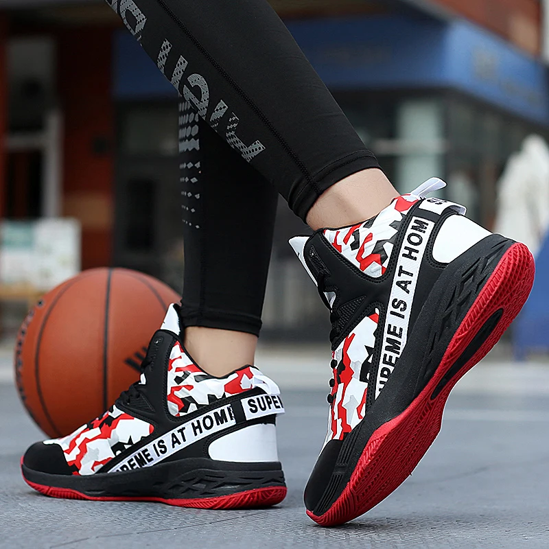 Мужская баскетбольная обувь с высоким берцем баскетбольные кроссовки для мужчин