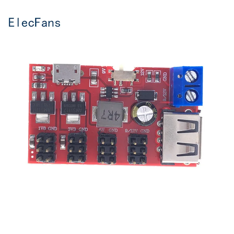 Прерыватель питания Micro USB от постоянного тока до модуль 5 в 1 8-12 В 8 3 9 12 для Arduino