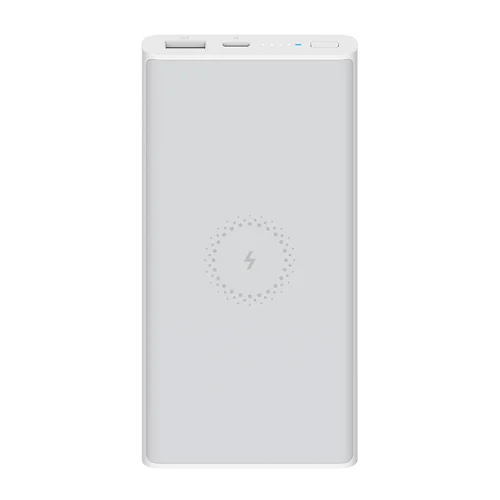 White Xiaomi 10000mAh беспроводной банк питания WPB15ZM 10W Выход двухсторонняя Быстрая зарядка Молодежная версия для телефона планшета ноутбука - Цвет: White