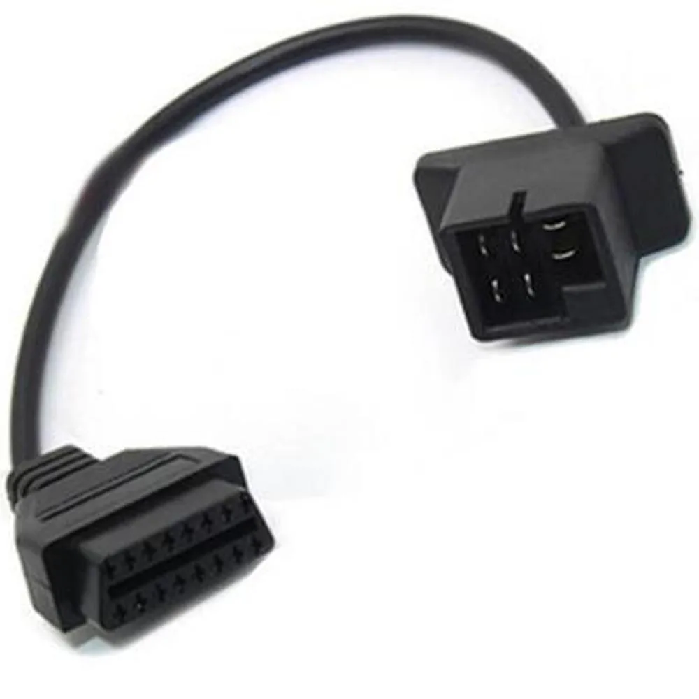 OBDTOOL для Chrysler 6pin 16Pin кабель OBD II диагностический Интерфейс 6Pin OBD2 16 Pin адаптер