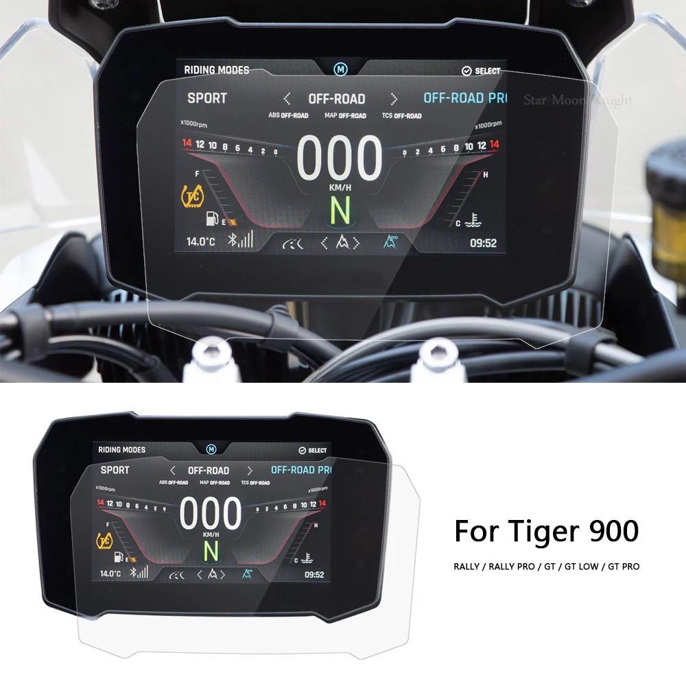 

For Tiger 900 RALLY PRO For Tiger900 GT PRO LOW 2020 2021 Motorcycle Scratch Cluster Screen Dashboard Protection Instrument Film