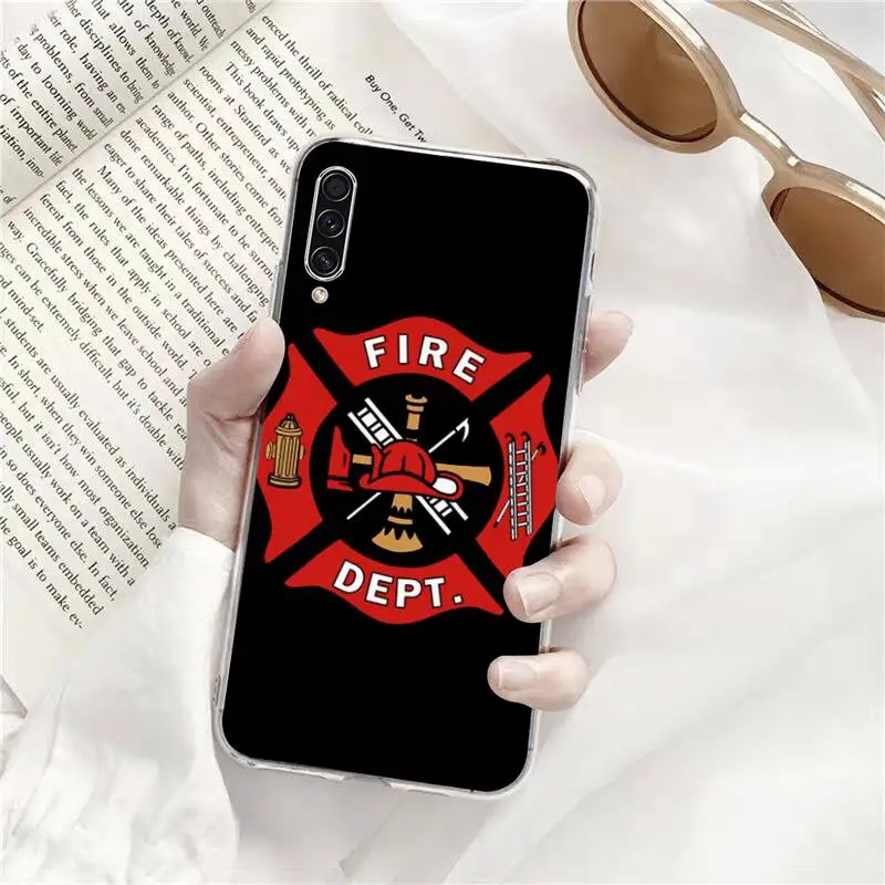 

Paris France Firefighter Phone Case Transparent for Samsung s9 s10 s20 Huawei honor P20 P30 P40 xiaomi note mi 8 9 pro lite plus