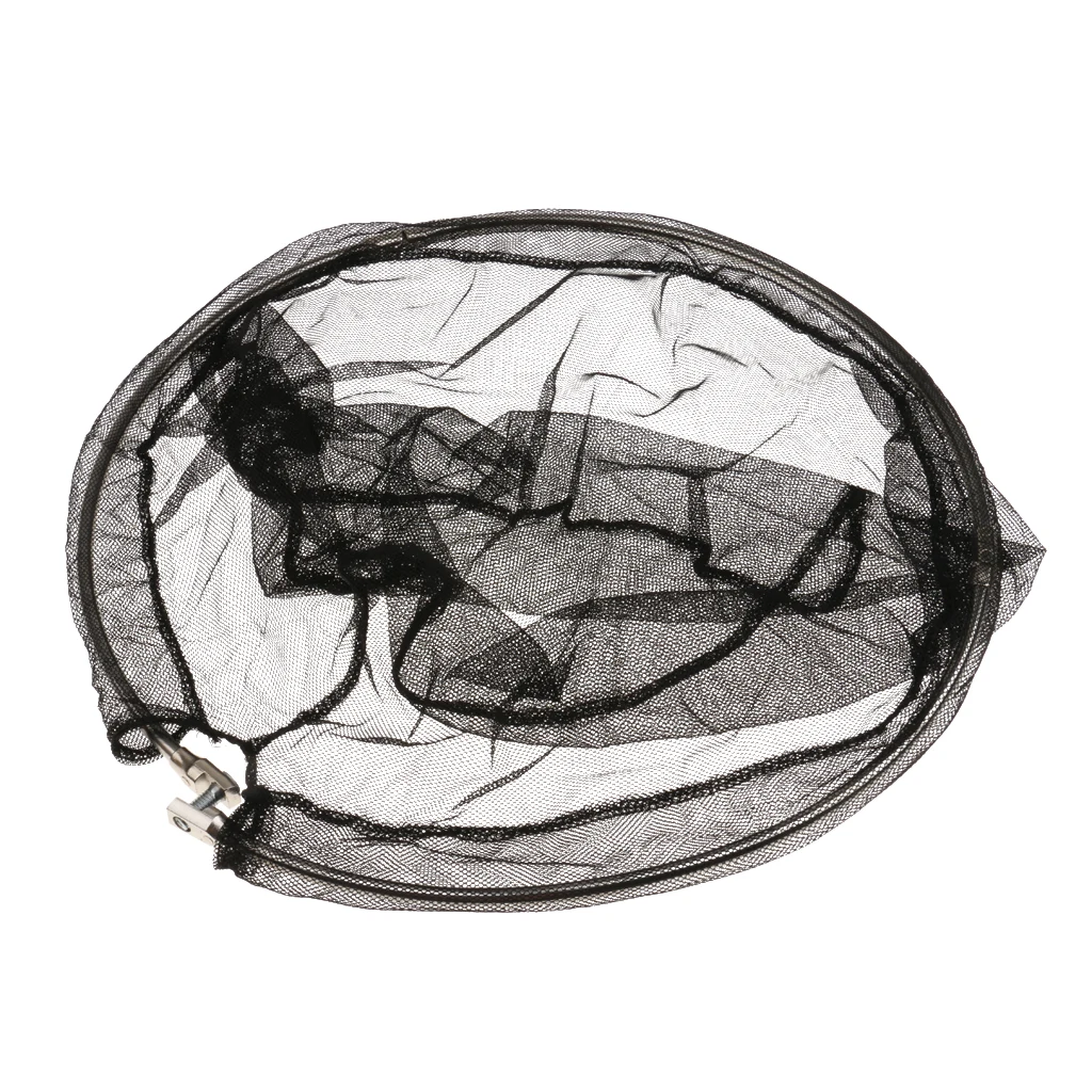 Dia.40 см Складная рыболовная сажевая сеть ручная рама из нержавеющей стали