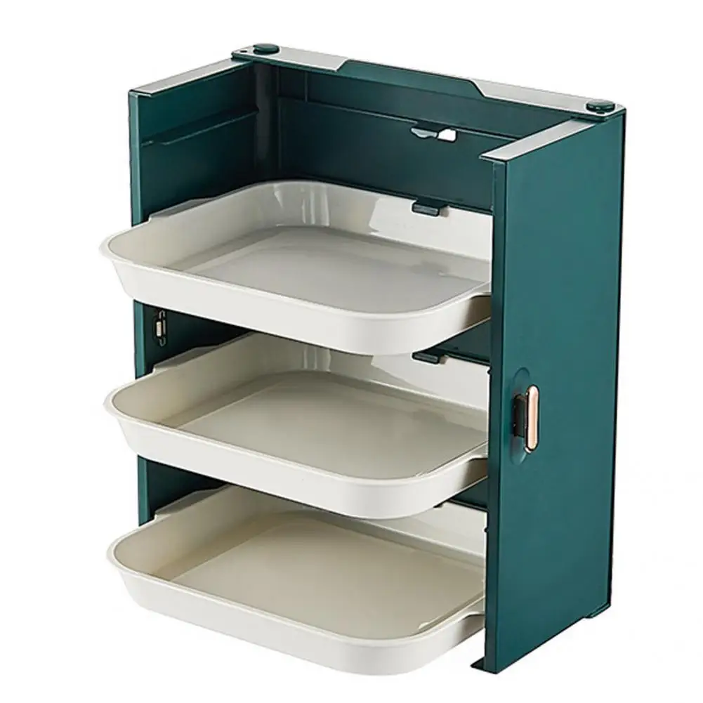 

Useful Cooking Dishes Tray Easy to Clean Stable Base Sturdy Household Superimposed Dish Tray
