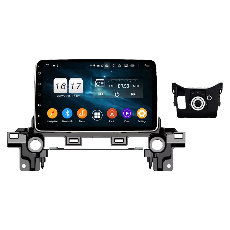 KLYDE Восьмиядерный автомобильный dvd-плеер на основе Android для Mazda CX-5 2017-2019 с 4 + 32 ГБ PX5