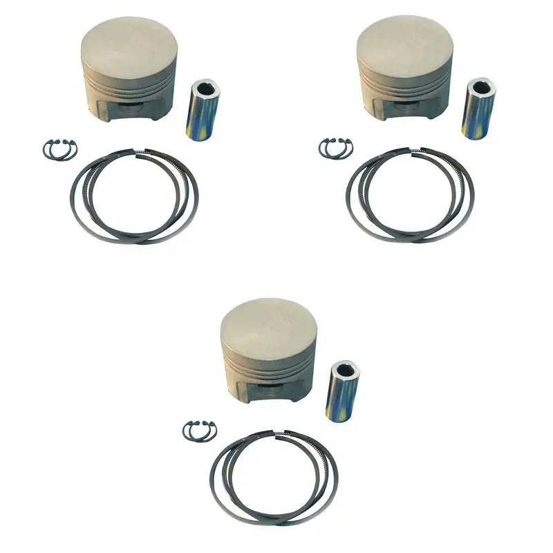 

New For Kubota D850 Engine Piston kit & Ring STD 3 pcs