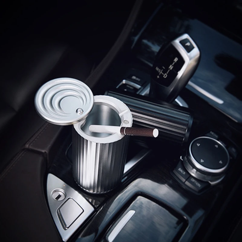 Металлическая Автомобильная Пепельница портативные аксессуары пепельный