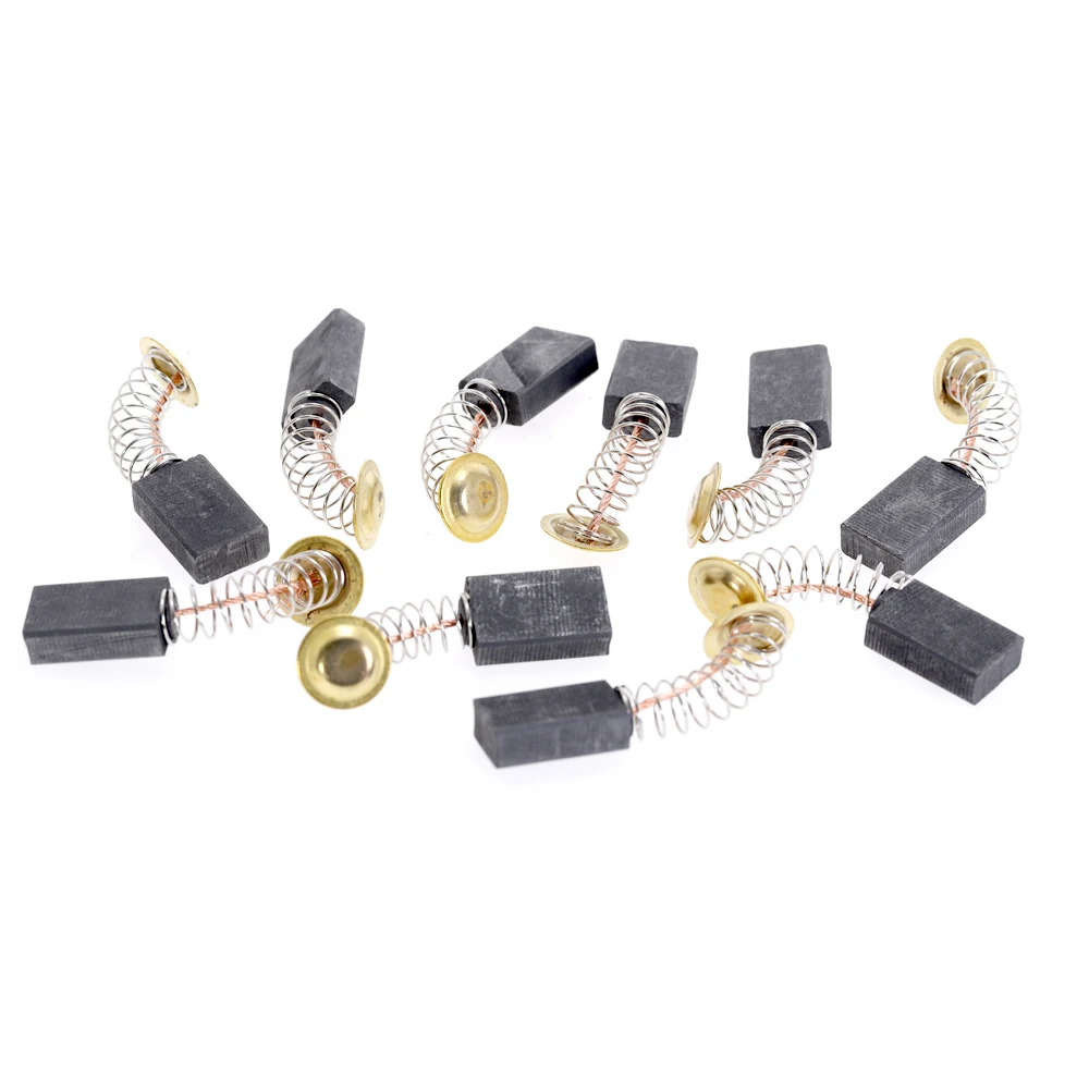 10 шт. дрель Замена для электрической мясорубки Угольная щетка 6x12x14 мм 6x12x20 6x14x20