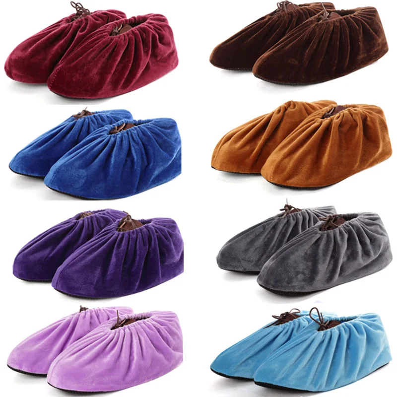 

Protector Shoes Covers Breathable Anti-Slip Household Washable Reuse Shoe Covers Color Carpet Outdoor Clean Overshoe Travel Shoe