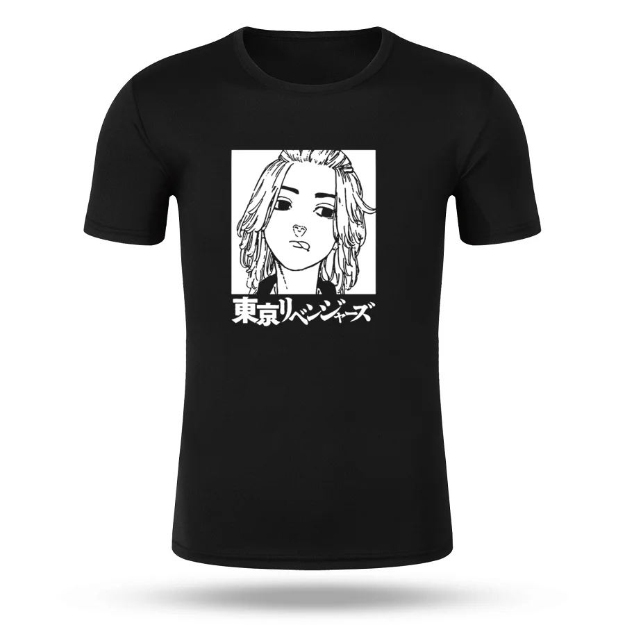 

Custom Summer Men Women Tokyo Revengers 11 Quick Dry T-shirt 100% Polyester Couple Style Round Neck Jogging T-Shirt