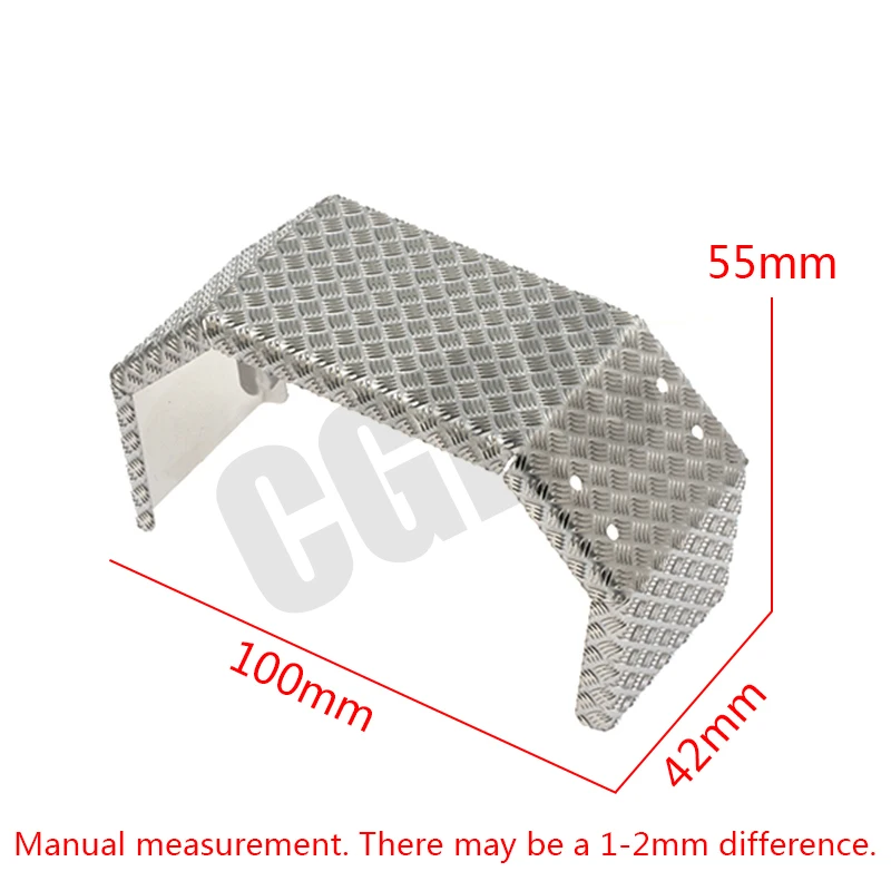 1 пара металлических противо