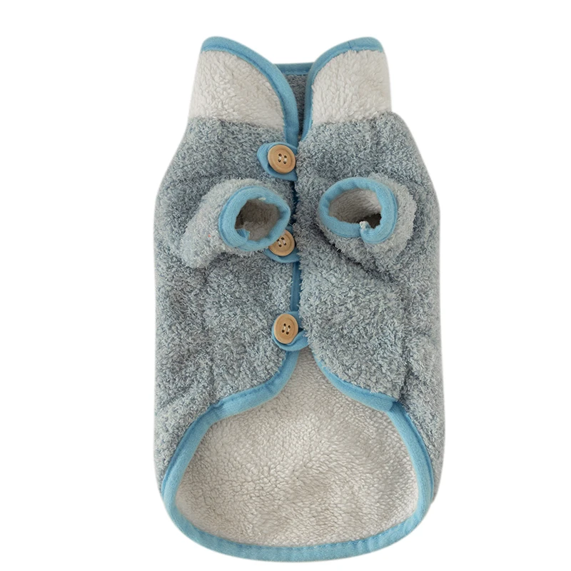 Новый костюм для маленьких и средних собак зимний теплый свитер милой собаки