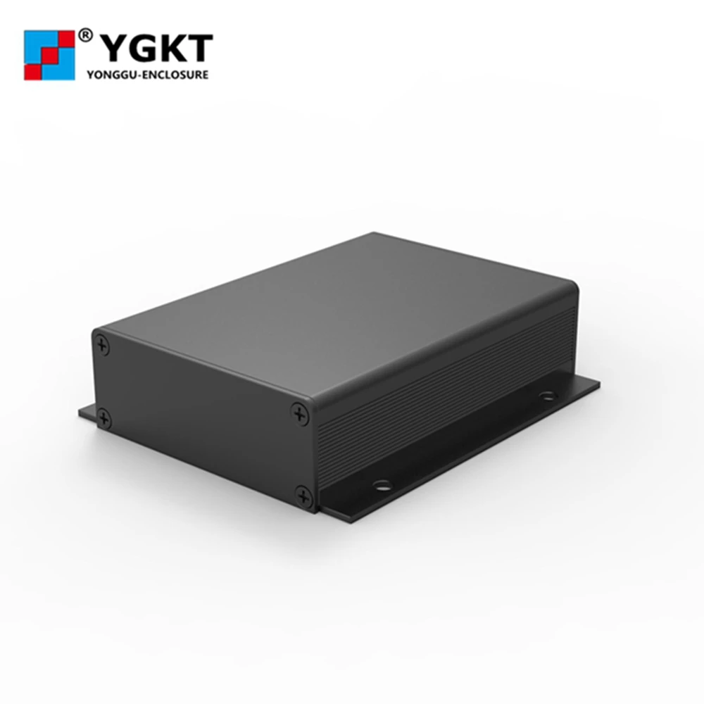 80*23 8*90 мм высококачественный алюминиевый экструзионный радиатор железо-серый