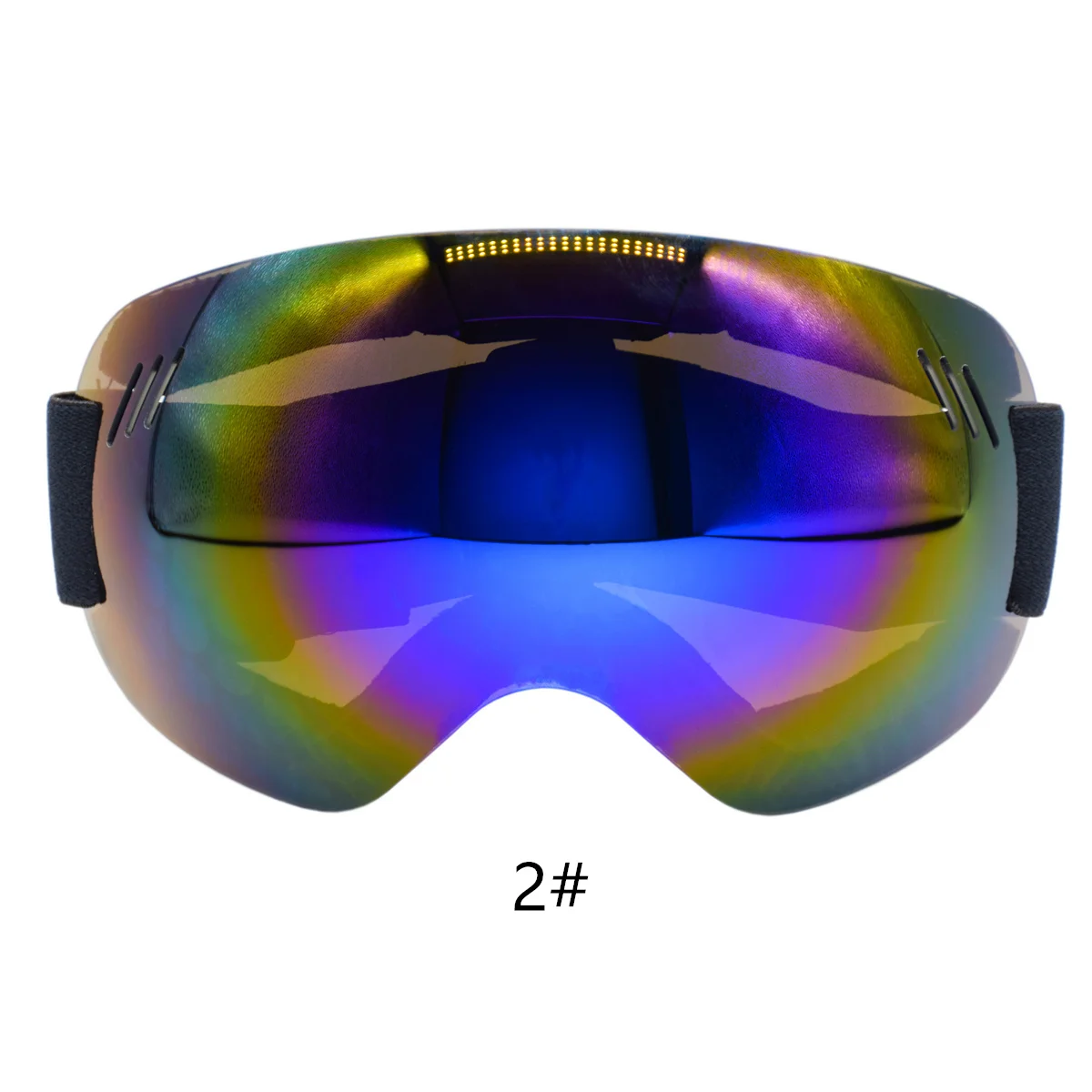 Спортивные лыжные очки двухслойные UV400 противотуманная большая Лыжная маска для