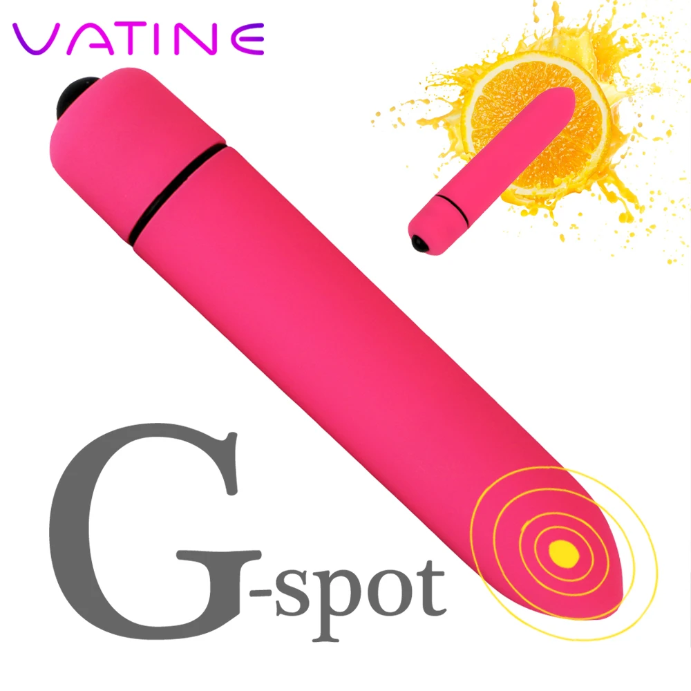 VATINE мини вибратор Пуля для точки G Многоскоростной фаллоимитатор взрослых