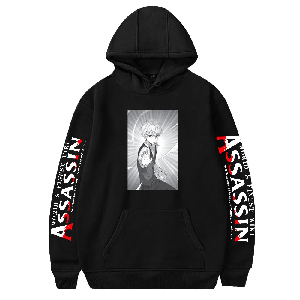 

Fall 2021 Anime The World's Finest Assassin 2D Print Hooded Sweatshirt Women/Men Clothes Casual Hoodie Sweatshirt
