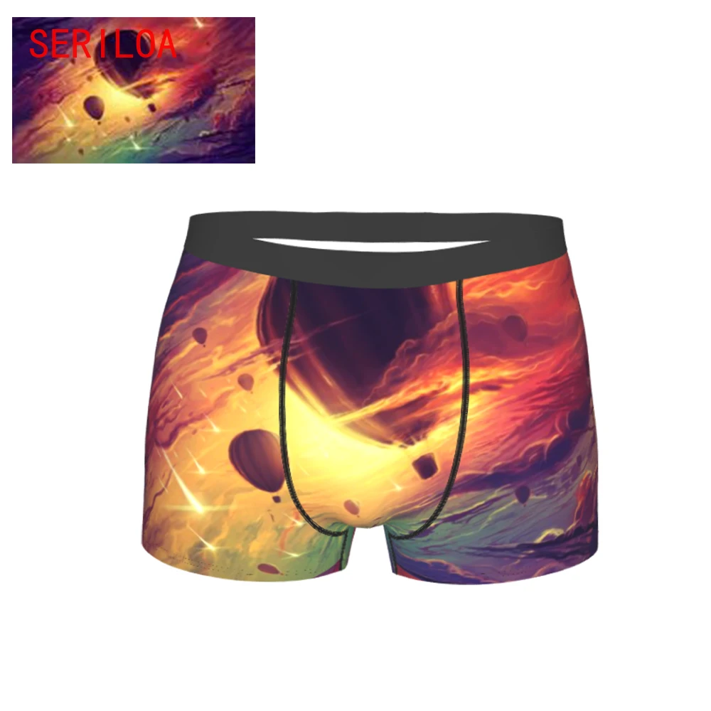 Man Underwear Custom Picture Logo Image Men Boxer Pants Breathable Comfortable Underpants 3D Print Custom Design