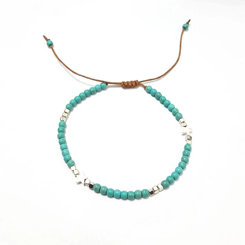 Браслеты на лодыжку женские в богемном стиле амулетные ювелирные украшения бохо