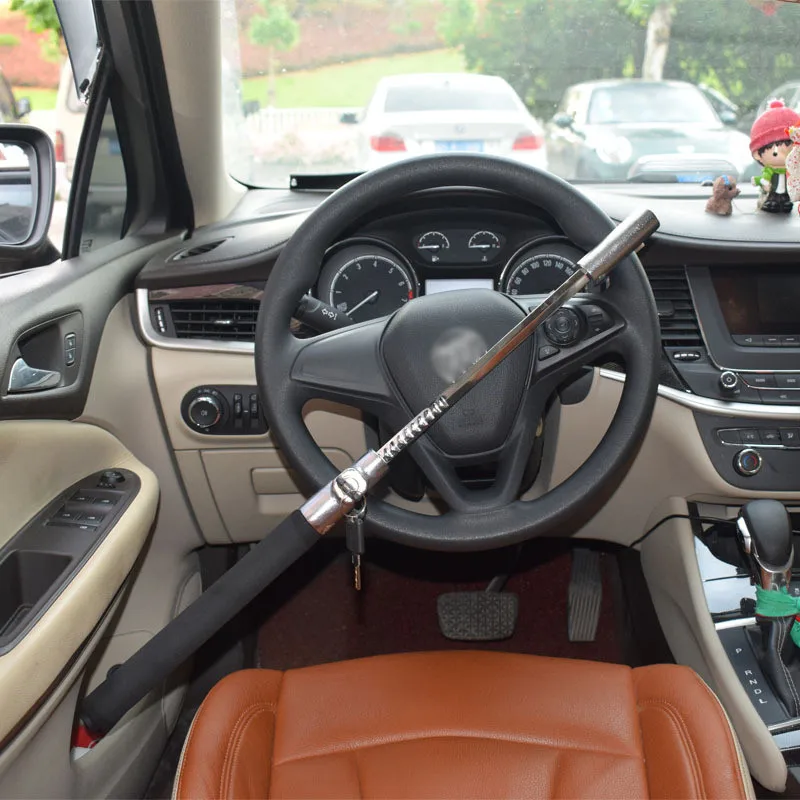 

AuMoHall Anti Theft Car Steering Wheel Lock With Safety Hammer