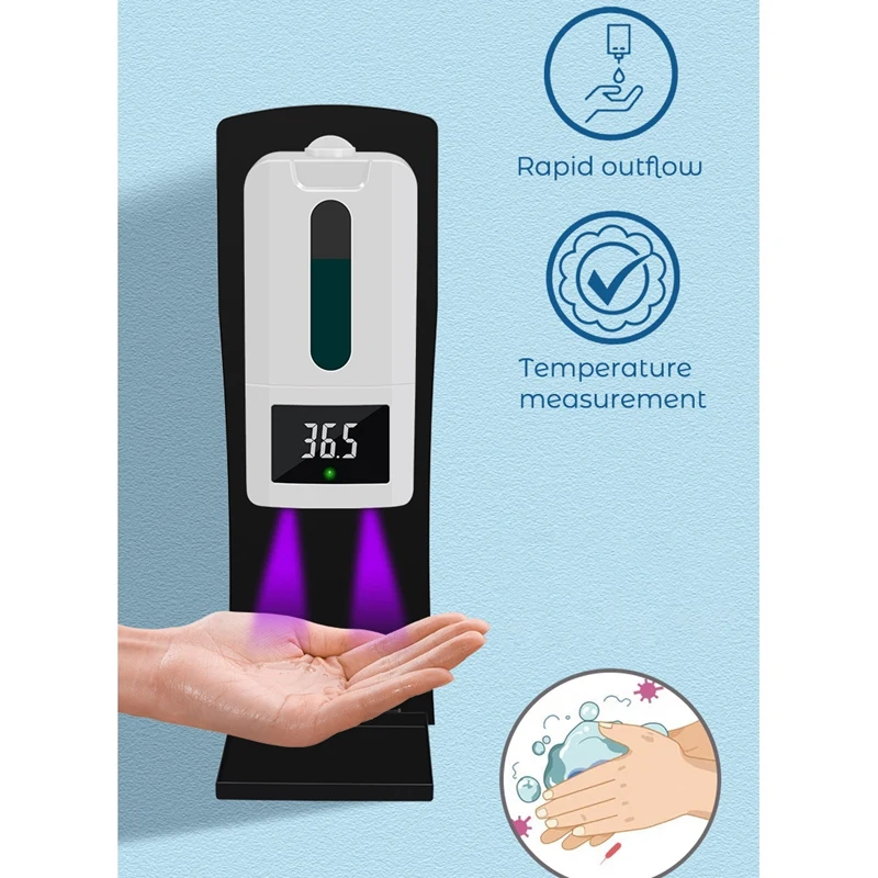 Автоматический Бесконтактный настенный дозатор пенного мыла Инфракрасный