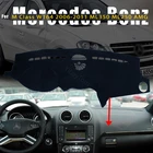 Для Mercedes Benz M Class W164 2006-2011 ML350 ML250 AMG коврик для приборной панели крышка приборной панели Коврик защитный ковер Стайлинг