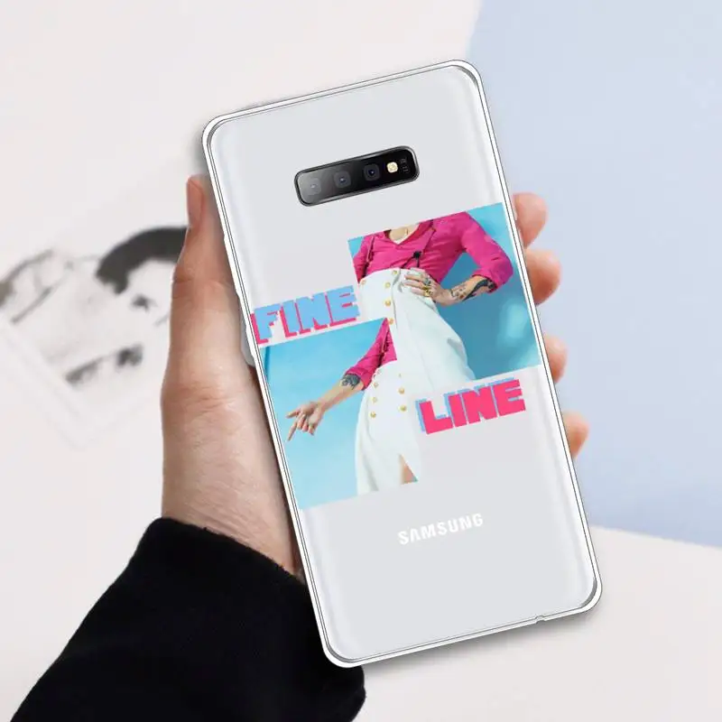 

Harry Styles love on Tour 2020 Phone Case Transparent For Samsung Galaxy A71 A21s S8 S9 S10 plus note 20 ultra