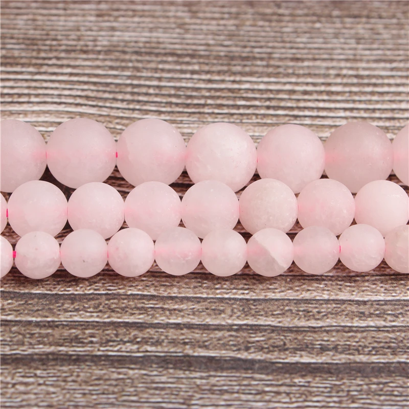 Модные натуральные ювелирные изделия LanLi из розового кварца незакрепленные