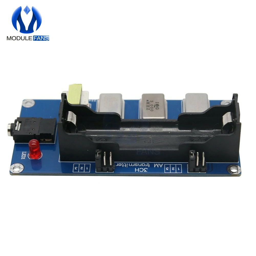 1 МГц 3 5 3-канальный передатчик AM с антенной для радио приема проигрывателя