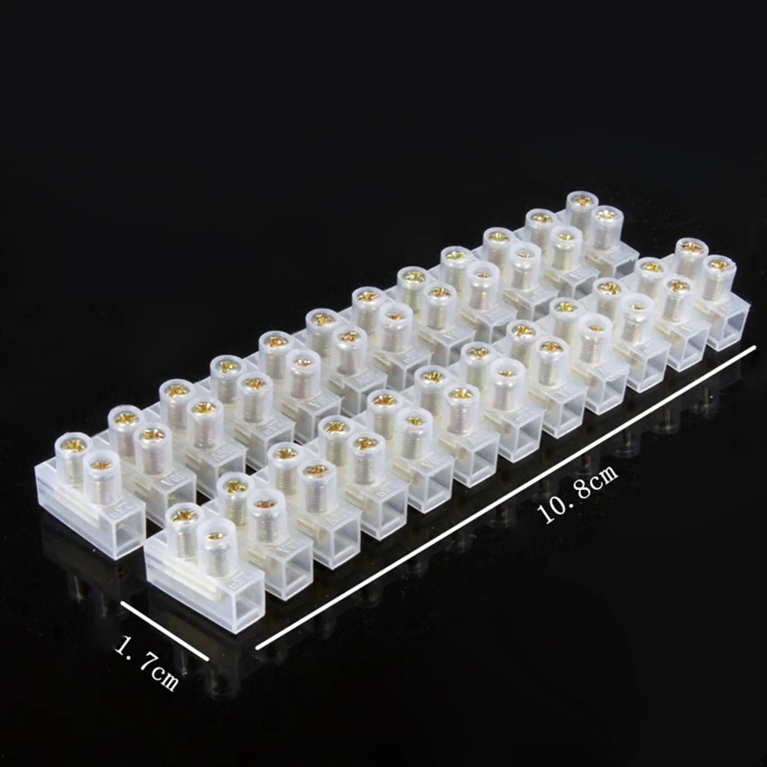 1 шт. X3 1012 10A 12 позиции терминальный блок пластиковый кабель разъема Медь нейлон