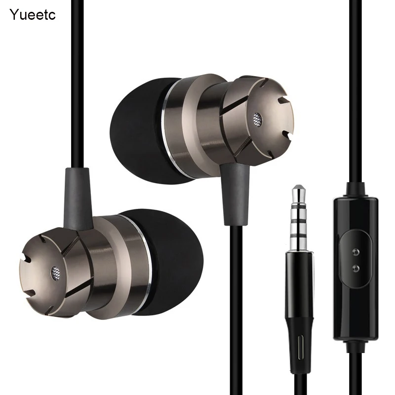 Проводные наушники металлические Turbo Bass для мобильных телефонов Xiaomi 9 samsung S8