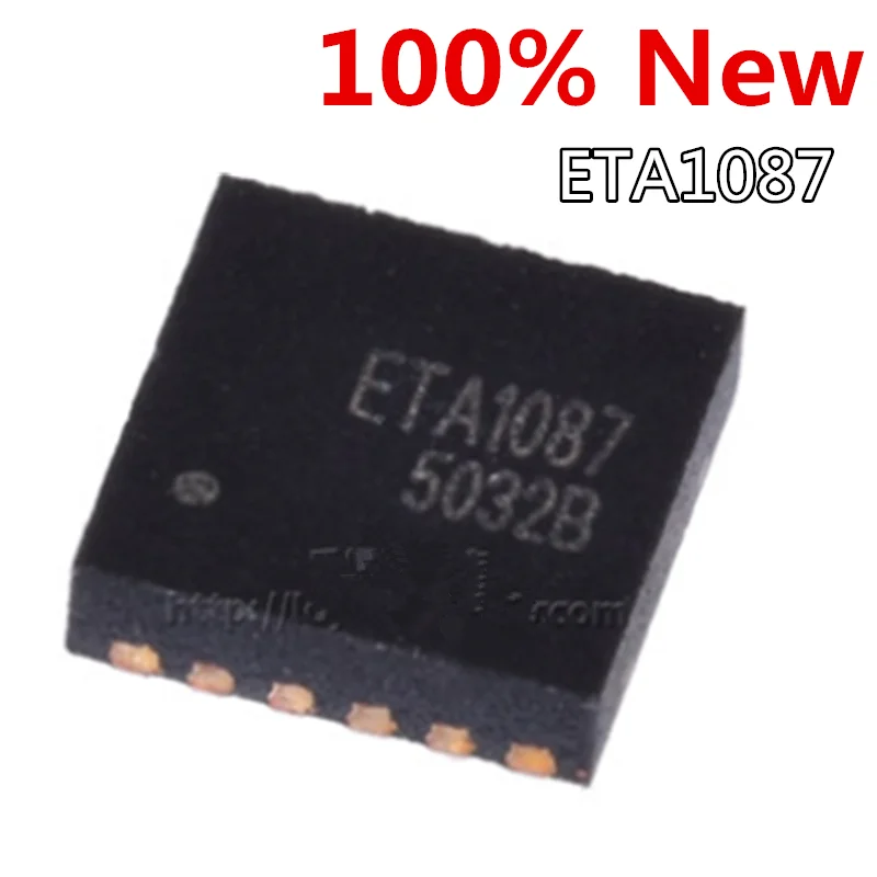 5 шт. ETA1087D3M DFN3X3 12 ETA1087 5V/2.5A Выход 1 МГц синхронный повышающий преобразователь с