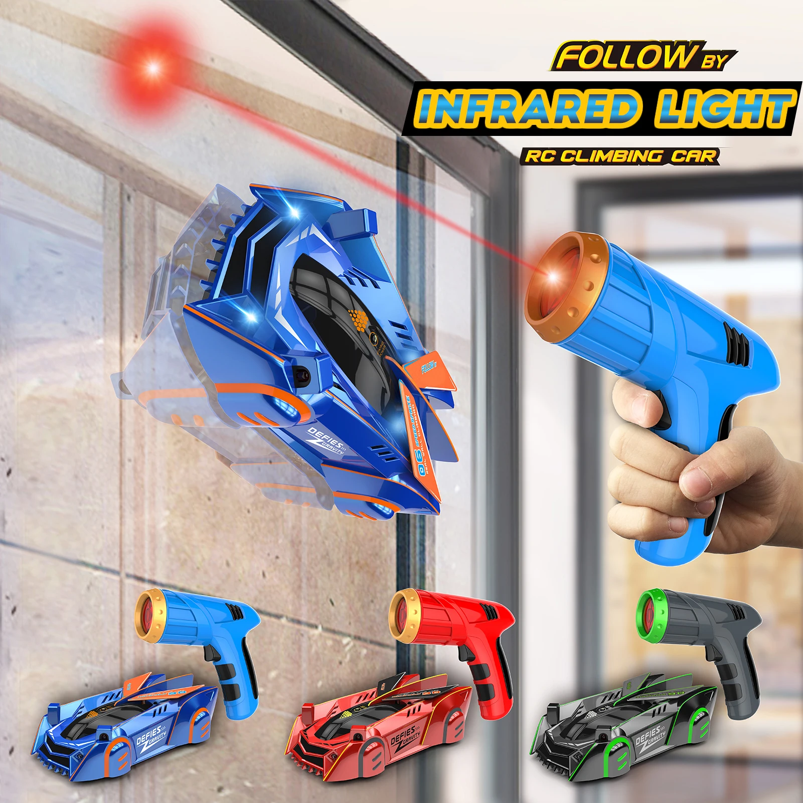 Радиоуправляемый автомобиль с дистанционным управлением альпинистский двумя