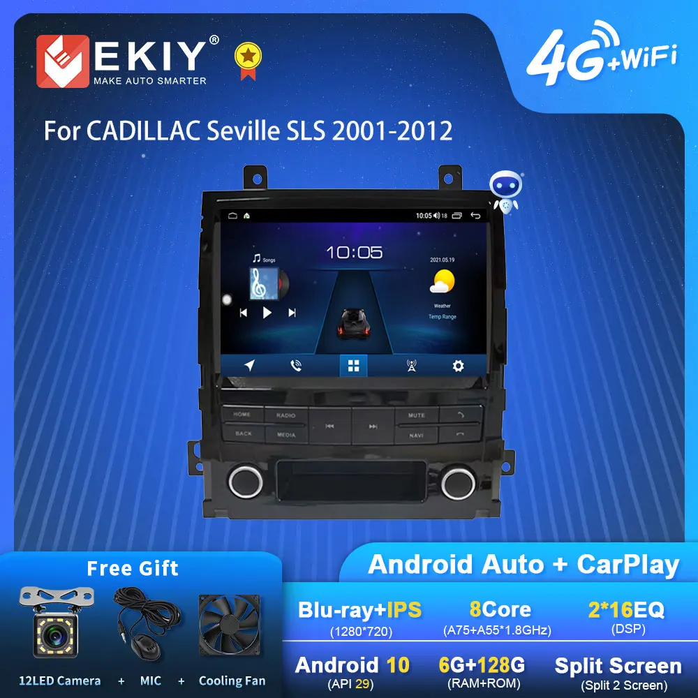 

Автомагнитола EKIY S7T мультимедийный проигрыватель на Android 10 с GPS Навигатором 2001*2012 IPS