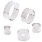 5 шт.компл. круглый полимерный резак для глины из нержавеющей стали Diy керамические формы для резки Diy Инструменты