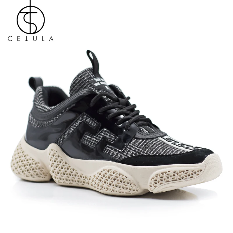 

Женские кроссовки на платформе, черные или Красные кроссовки из вулканизированной резины, на шнуровке, дышащая повседневная обувь для отдыха, 2019